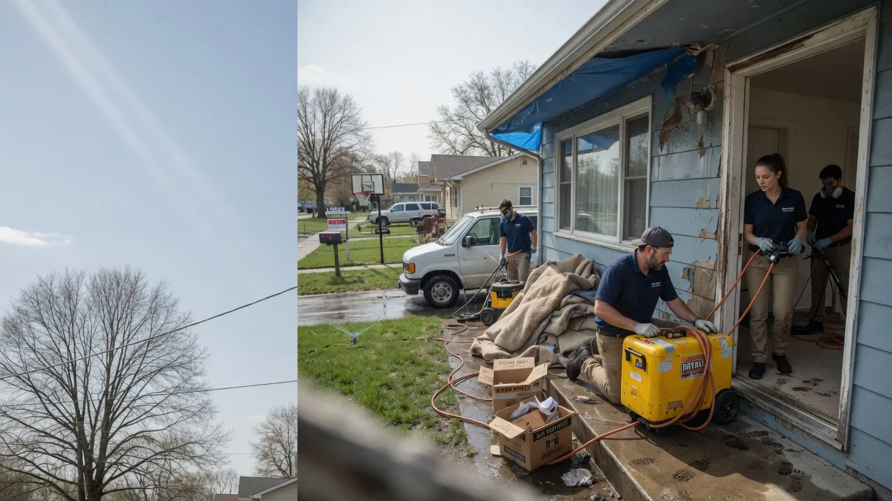 Basement Flood Cleanup in Weogufka, AL near me